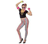 Widmann 80's Girl (T-Shirt, Leggings, Necklaces) (XS) Different Colors