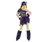 W WIDMANN MILANO Party Fashion - Disfraz de chica monstruo, vestido con accesorios, disfraz de carnaval, Halloween
