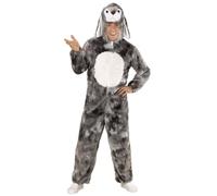 W WIDMANN MILANO Party Fashion, Disfraz de conejita para adulto, Comodidad en poliéster, diseño atractivo, talla XL incluida, fácil de cuidar, perfecto para todas las ocasiones festivas