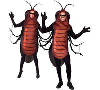 W WIDMANN MILANO Party Fashion - Disfraz de cucaracha, mono, disfraz de animal, disfraz de Halloween, carnaval