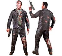 W WIDMANN MILANO Party Fashion - Disfraz de cyborg con máscara, conjunto completo para Halloween y Carnaval