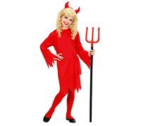 W WIDMANN MILANO Party Fashion - disfraz infantil diablo, demonio, diablo, Halloween, disfraces, carnaval