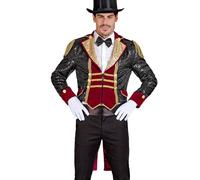 W WIDMANN MILANO Traje frac de director de circo, chaqueta de lentejuelas para hombre