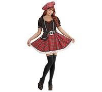 Widmann Disfraz Party Fashion tartán – vestido/falda escocesa