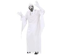 W WIDMANN MILANO Party Fashion - Disfraz fantasma, fantasma, parca, disfraces de carnaval, Halloween