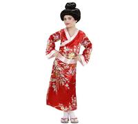 W WIDMANN MILANO Party Fashion - Disfraz de Geisha para niños, Kimono, Vestido japonés, disfraces de carnaval