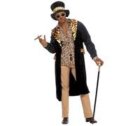 W WIDMANN MILANO Party Fashion - Disfraz de gran jefe, gigoló, millonario, chulo, disfraces de carnaval, carnaval