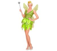 W WIDMANN MILANO Party Fashion - Disfraz de hada de fantasía, vestido con alas, criatura mitológica, hada, disfraz de cuento de hadas