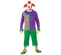 Widmann Evil Joker (Coat, Pants, Footless Socks) (S) Different Colors
