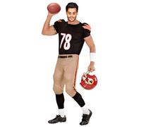 W WIDMANN MILANO Party Fashion - Disfraz Jugador Fútbol Americano, Atleta, Instituto, Disfraces Carnaval