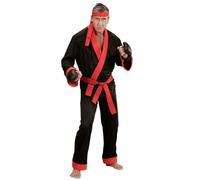 W WIDMANN MILANO Party Fashion - Disfraz de kickboxer, traje de karate, deportista, carnaval