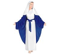 W WIDMANN MILANO Party Fashion - Disfraz de la Virgen María, vestido, belén, Navidad, disfraces de carnaval