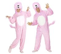 W WIDMANN MILANO Party Fashion - Disfraz de león, mono con capucha, safari, disfraz de animal