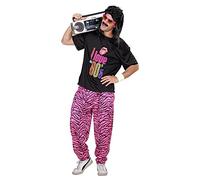 W WIDMANN MILANO Party Fashion - Traje años 80, camiseta y pantalones anchos, disfraces
