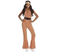 W WIDMANN MILANO Party Fashion- Disfraz de los años 70, Color rombo, L (Widmann S.r.l. 08903)