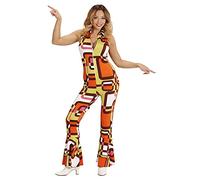 W WIDMANN MILANO Party Fashion - Disfraz de los años 70 Mono, Disco Fever, Dancing Queen, Disfraces de carnaval