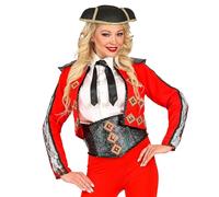 W WIDMANN MILANO Party Fashion - Disfraz de matador, chaqueta y cinturón, española, torera, carnaval