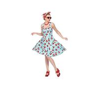 Widmann The 50s Fashion (Dress With Petticoat) (M) Turquoise / Light Blue