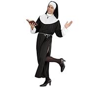 W WIDMANN MILANO Party Fashion - Disfraz de monja Carmelo para hombre, hermana de convento, carnaval