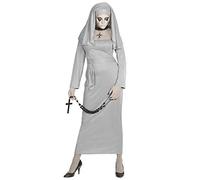 Widmann Disfraz de cenador Fantasma para Adulto, Liso, Color Gris, L (65673)