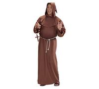 W WIDMANN MILANO Party Fashion - disfraz de monje, capuchino, sacerdote, clérigo, disfraces de carnaval
