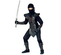 W WIDMANN MILANO Party Fashion - Disfraz de ninja, samurái, guerrero de kung fu, luchador japonés, disfraces de carnaval para niños