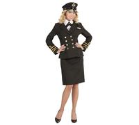 W WIDMANN MILANO Party Fashion - Disfraz de oficial de la marina, chaqueta, uniforme, marinera, capitán, oficial