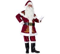 W WIDMANN MILANO Party Fashion - Disfraz de Papá Noel, Papá Noel, Disfraz de Navidad