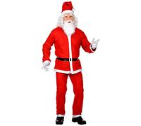 W WIDMANN MILANO Party Fashion - Disfraz de Papá Noel, San Nicolás, Santa Claus, disfraces de carnaval, carnaval, fiesta temática