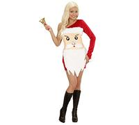W WIDMANN MILANO Party Fashion - Disfraz de Papá Noel, vestido, mujer de Papá Noel, traje de Navidad