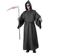 W WIDMANN MILANO Party Fashion Disfraz de Parca, color negro, XXL (Widmann S.r.l. 24290)