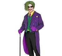 W WIDMANN MILANO Party Fashion - Disfraz de Payaso Malvado, frac, payaso de terror, Halloween, disfraces