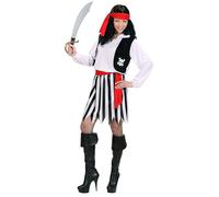 W WIDMANN MILANO Party Fashion - Disfraz de pirata, marinero, bucanero, capitán, disfraces de carnaval, carnaval