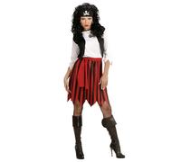 Widmann Pirate (Dress With Vest, Belt, Headpiece) (XL) Different Colors