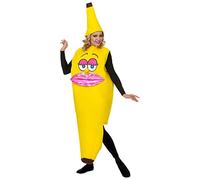 Widmann- Costume Banana per Adulto Plátano Disfraces, Multicolor, Normal (68584)