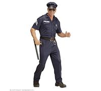 W WIDMANN MILANO Party Fashion - disfraz de policia, uniforme, oficial, disfraz de policia, alguacil, disfraces de carnaval