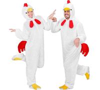 W WIDMANN MILANO Party Fashion - Disfraz de pollo, mono, gallina, disfraz de animal, disfraces de carnaval