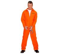 W WIDMANN MILANO Party Fashion - Disfraz de preso, recluso, convicto, fiesta tematica, carnaval, Halloween