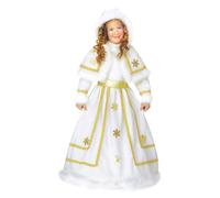 W WIDMANN MILANO Party Fashion - Disfraz de princesa de las nieves para niños, vestido con enagua, reina de las nieves, disfraz de cuento de hadas