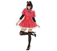 W WIDMANN MILANO Party Fashion - Disfraz de ratoncito, vestido, cinturón, orejas, carnaval, fiesta temática