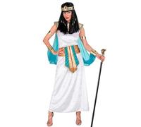W WIDMANN MILANO Party Fashion - Disfraz de reina egipcia, vestido, Cleopatra, diosa, faraón, disfraces de carnaval