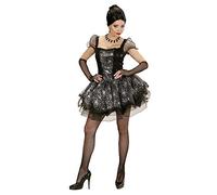 W WIDMANN MILANO Party Fashion - Disfraz de Spider Lady, vestido y guantes sin dedos, Halloween, carnaval, fiesta temática