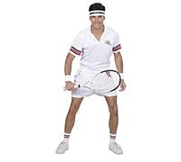 Widmann Tennis Player (T-Shirt, Shorts, Sweatband) (S) White