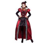 W WIDMANN MILANO Party Fashion - Disfraz de vampiresa victoriana, vestido, chupa sangre, Halloween, carnaval