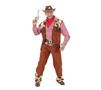 W WIDMANN MILANO Party Fashion - Disfraz de vaquero, sheriff, fiesta temática del Salvaje Oeste