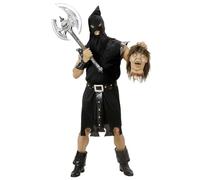 W WIDMANN MILANO Party Fashion - Disfraz de verdugo, negro, medieval, disfraces de carnaval