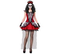 W WIDMANN MILANO Party Fashion - Disfraz Día de los Muertos, vestido, Día de los Muertos, Halloween
