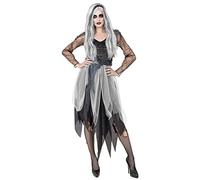 W WIDMANN MILANO Party Fashion - disfraz fantasma, vestido, fantasma que da miedo, Halloween