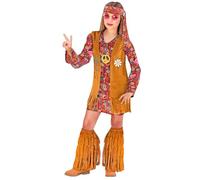 W WIDMANN MILANO Party Fashion - disfraz hippie niño, vestido, flower power, flower girl, disfraces, carnaval