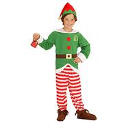 WIDMANN "SANTA'S LITTLE HELPER" (coat, pants, hat) - (116 cm / 4-5 Years)